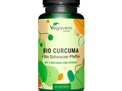 Vegavero Curcumina + Piperina Organic 60 Capsule